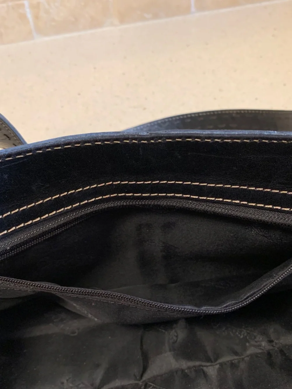 Fossil Black Shoulder Bag